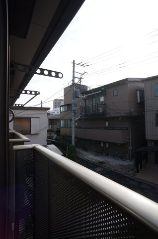 ルミエールＢのバルコニー|※205号室写真となります。