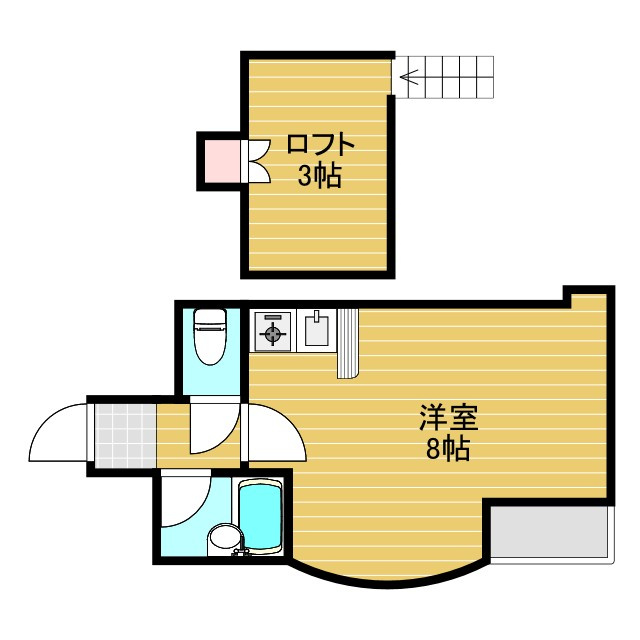 東三国ユーリプラザの間取り