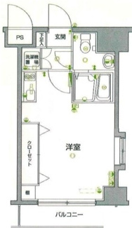 【間取り】 | スカイコート両国壱番館 | 間取りです。