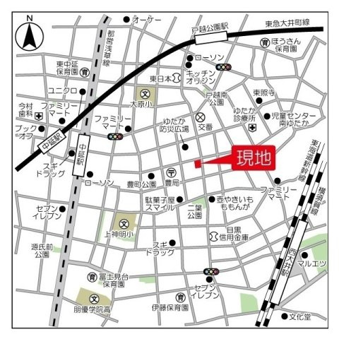 【地図】 | オーキッドレジデンス戸越公園