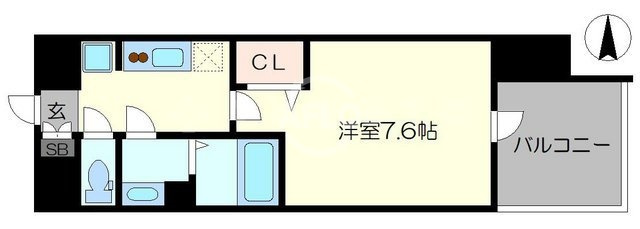レシオス難波の間取り|レシオス難波　間取り