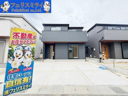 　の前面道路含む現地写真|■現地写真・４号棟■
前面道路は約４．０ｍ公道♪
交通量は少なく駐車しやすいです♪