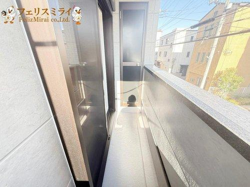 神戸市須磨区大黒町１丁目2-5のバルコニー|■現地写真■
日当たり良好のバルコニー♪