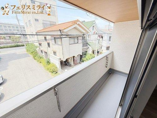 神戸市須磨区行幸町１丁目のバルコニー|■現地写真■
日当たり良好のルーフバルコニー♪
