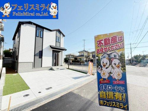 　の前面道路含む現地写真|■現地写真・B号棟■
即日案内、即入居できます◎お気軽にお問い合わせください。