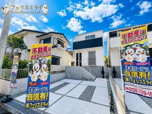 Ｌｉｖｅｌｅ Ｇａｒｄｅｎ　神戸市須磨区北落合２期　全５棟の外観|■現地写真・１号棟■
明るいリビング♪
ペアガラスなので防音・断熱もばっちりです♪