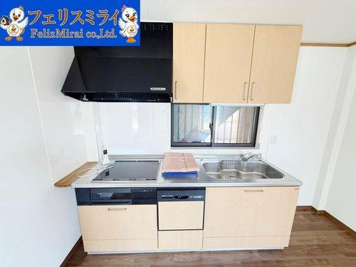 神戸市垂水区舞子台６丁目のキッチン|■現地写真■
大変綺麗です♪