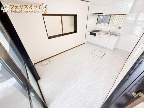 神戸市垂水区北舞子１丁目の居間・リビング|■現地写真■
内装も概ねリフォームしており、大変綺麗な仕上がりです♪