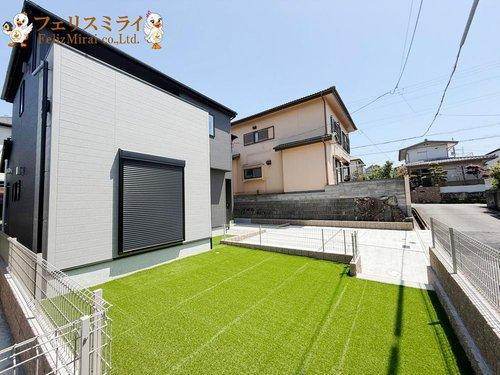 LiGNAGE　神戸市北区広陵町１丁目　１棟の庭|■現地写真■
物件のお問い合わせは戸建て売買専門店の「フェリスミライ」までお気軽にお問合せ下さいませ♪