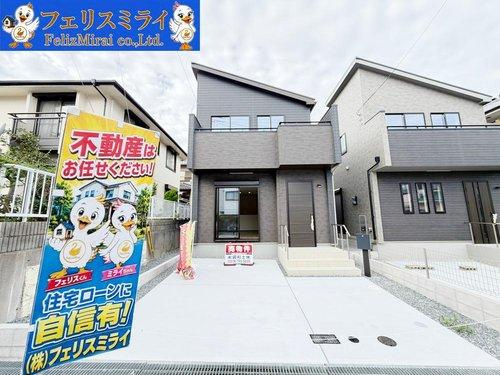 Heartful Town　神戸西区糀台２丁目２２番　全２棟の外観|■現地写真・A号棟■
物件のお問い合わせは戸建て売買専門店の「フェリスミライ」までお気軽にお問合せ下さいませ♪