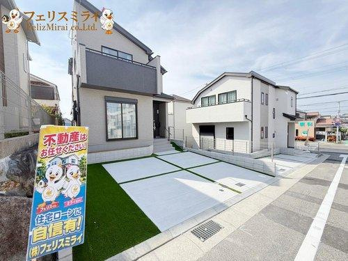 Heartful Town　神戸市北区南五葉３丁目９番　全３棟の前面道路含む現地写真|■現地写真・C号棟■
物件のお問い合わせは戸建て売買専門店の「フェリスミライ」まで♪
お気軽にお問合せ下さいませ♪