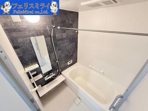 　の浴室|■現地写真■
広々バスルーム♪浴室暖房乾燥機完備◎