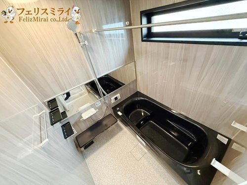 神戸市北区鈴蘭台南町３丁目１０-１８の浴室|■現地写真■
1坪タイプの浴室♪
広々としており、好評頂いております♪