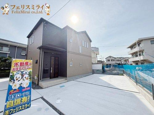 Heartful Town　明石市二見町東二見１３１０番　全６棟の外観|■現地写真・A号棟■
物件のお問い合わせは戸建て売買専門店の【フェリスミライ】までお気軽にお問合せ下さいませ♪