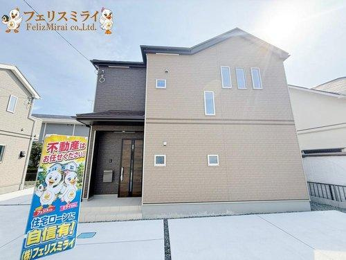 Heartful Town　明石市二見町東二見１３１０番　全６棟の前面道路含む現地写真|■現地写真・A号棟■
耐震等級は国内最高等級の３取得♪
ZEH水準なので既存の住宅より光熱費を約２０％削減出来ます♪