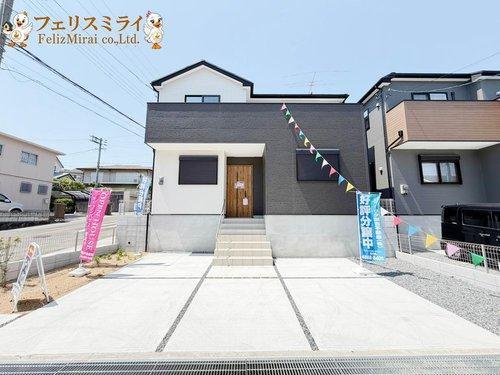 FIRST TOWN　神戸市第29垂水区神陵台の外観|■現地写真・１号棟■
物件のお問い合わせは戸建て売買専門店のフェリスミライまでお気軽にご連絡下さい♪
住宅ローンに自信あり♪