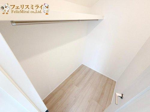 　の収納|■現地写真・B号棟■
WICも完備♪