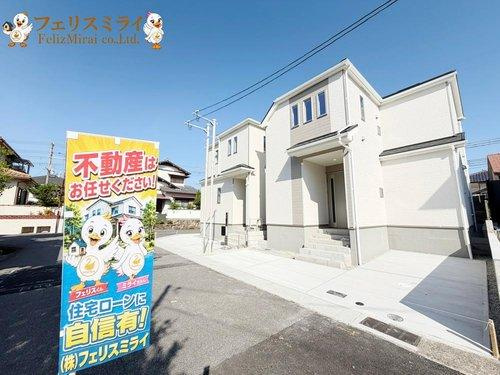 　の前面道路含む現地写真|■現地写真・A号棟■
耐震等級は国内最高等級の３取得♪
長期優良住宅認定住宅です♪