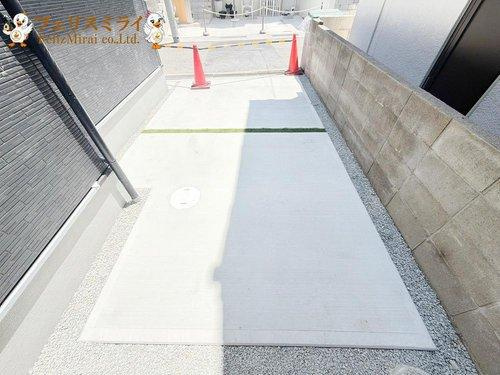Grafare　神戸市垂水区千代が丘　１棟の駐車場|■現地写真■
普通車駐車１台可♪