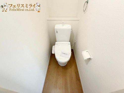 Terrechez　加古郡稲美町中村１期　全３棟の外観|■現地写真・１号棟■
大手施工で安心の住まい♪
即入居できます！お気軽にお問い合わせください。