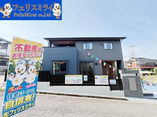 神戸市西区秋葉台３丁目　１棟の外観|■現地写真■
大きなウォールファンクションに、宅配ボックス完備♪玄関前も大変広々としております♪