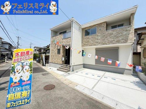 Terrechez　神戸市西区福吉台３期　全１棟の外観|■現地写真■
大手施工で安心の住まい♪
お気軽にお問い合わせください。