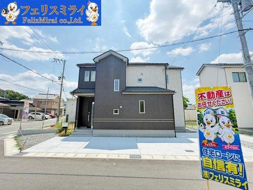 Heartful Town　三木市岩宮の外観|■現地写真・M号棟■
耐震等級は国内最高等級の３取得♪
ZEH水準なので既存の住宅より光熱費を約２０％削減出来ます♪