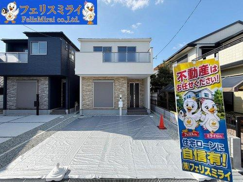 Terrechez　明石市貴崎１期　全２棟の外観|■現地写真・２号棟■
物件のお問い合わせは不動産売買専門店の「フェリスミライ」までお気軽にお問合せ下さい♪