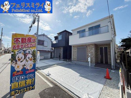 Terrechez　明石市貴崎１期　全２棟の外観|■現地写真・２号棟■
BELS評価取得物件♪
ZEH水準の住宅のため光熱費が約２０％削減出来ます♪