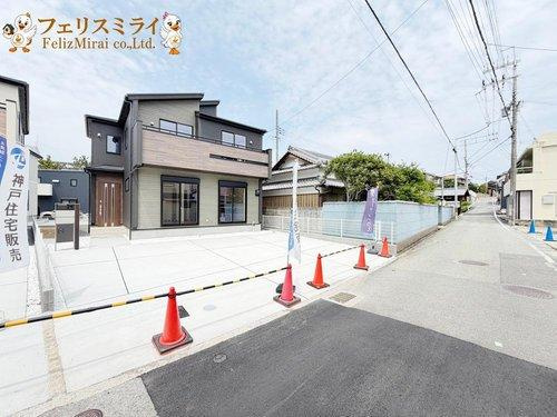 Blooming Garden 明石市魚住町中尾２期　全２棟の前面道路含む現地写真|■現地写真・２号棟■
☆成約特典拡大キャンペーン☆本日ご案内可能♪地元スタッフが対応します♪