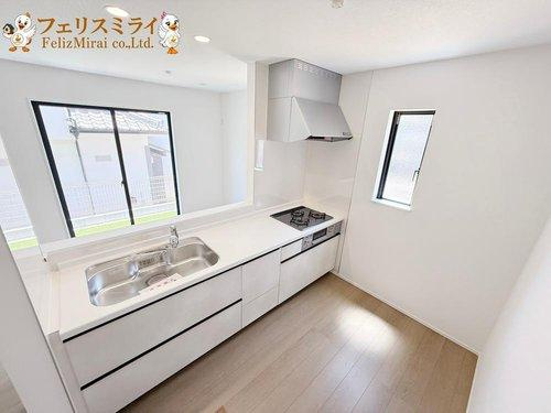 　のキッチン|■現地写真■
キッチンスペースは広々としています♪
お料理もしやすい広さとなっております♪