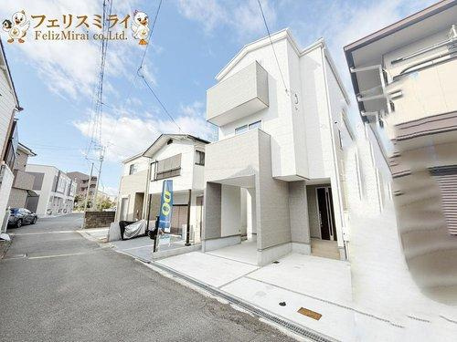 明石市二見町東二見４５-１９　全１棟の外観|■現地写真■
静かな住宅地です◎並列２台駐車できます！
住宅ローンに自信あり！