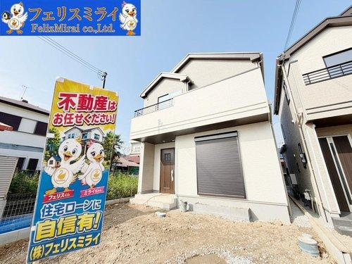 Heartful Town　明石市魚住町西岡１７７２番　全３棟の外観|■現地写真・A号棟■
物件のお問い合わせは戸建て売買専門店の「フェリスミライ」までお気軽にお問合せ下さいませ♪