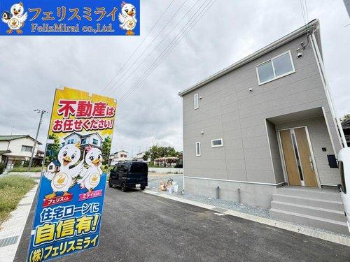 　の外観|■現地写真・３号棟■
物件のお問い合わせは戸建て売買専門店の「フェリスミライ」までお気軽にご相談くださいませ♪