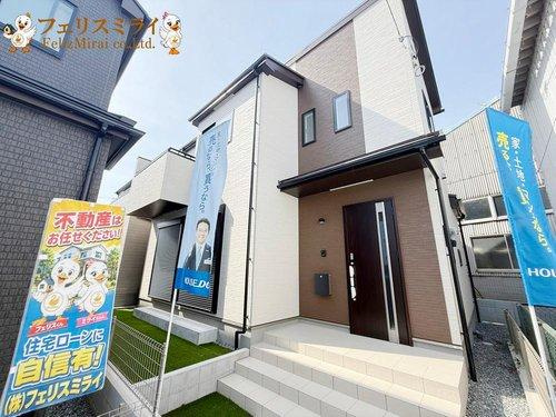 Heartful Town　明石市魚住町西岡１８４６番地　全５棟（明石）の外観|■現地写真・D号棟■
耐震等級は国内最高等級の３取得♪
ZEH水準なので既存の住宅より光熱費を約２０％削減出来ます♪
