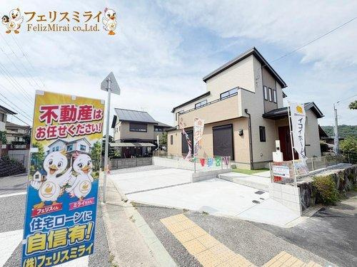 　の外観|■現地写真■
角地で広々とした新築戸建て♪
即入居できます◎