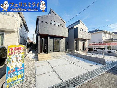 Livele Ｇａｒｄｅｎ　神戸市西区狩場台６期　全２棟の前面道路含む現地写真|■現地写真・２号棟■
長期優良認定住宅♪
耐震等級は国内最高の３取得♪