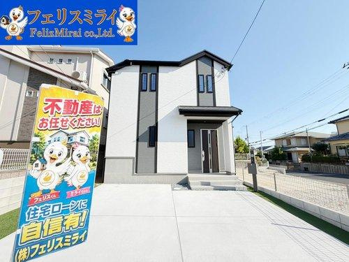 　の外観|■現地写真・B号棟■
大手施工で安心の住まい♪
耐震等級は国内最高等級の３取得♪