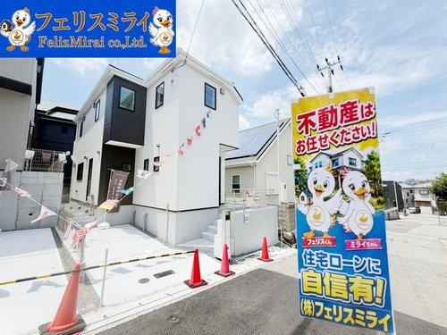 LiGNAGE　明石市松が丘３丁目２４-１期　全２棟の外観|■現地写真・１号棟■
☆成約特典拡大キャンペーン☆本日ご案内可能♪地元スタッフが対応します♪