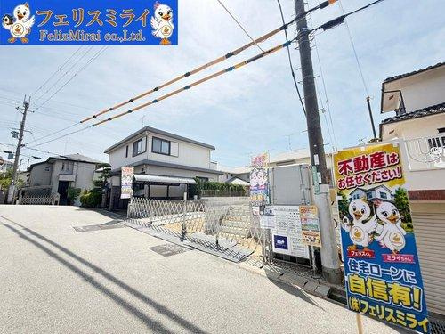 　の前面道路含む現地写真|■現地写真■
前面道路は交通量が少ないためゆったり駐車出来ます♪