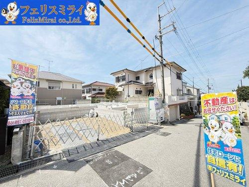 　の外観|■現地写真■
大手施工で安心の新生活を♪
地盤保証は安心の２０年付き♪