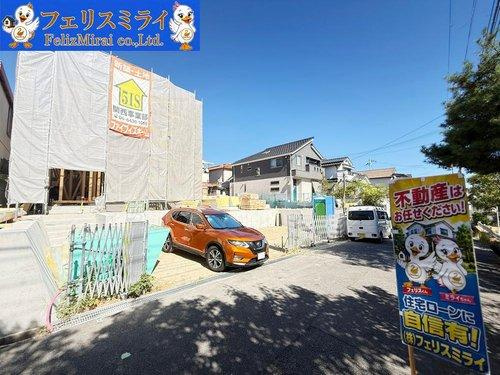 神戸市垂水区南多聞台第１　全２棟の外観|■現地写真■
耐震等級は国内最高等級の３取得♪
地盤保証２０年付き♪