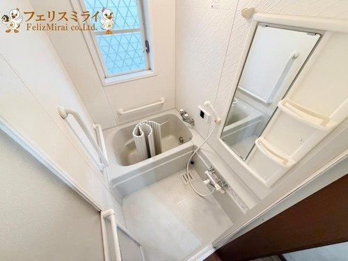 神戸市垂水区大町１期の浴室|■現地写真■
綺麗な浴室♪