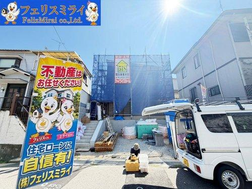 神戸市北区鈴蘭台南町第３　全１棟の外観|■現地写真■
耐震等級は国内最高等級の３取得♪
地盤保証２０年付き♪