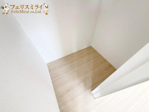 Cradle Garden　神戸市西区池上第４　全４棟のキッチン|■現地写真・４号棟■
天板が広いキッチン♪
お料理が捗ります♪