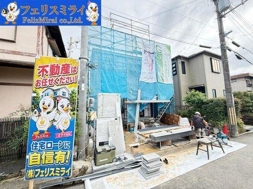 Grafare　三木市志染町広野　全１棟の外観|■現地写真■
安心の長期優良住宅♪
耐震性は国内最高の３を取得♪