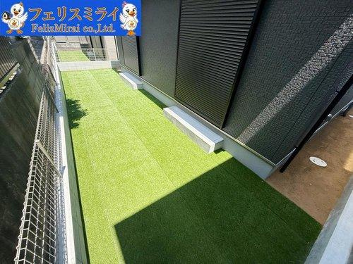 　の庭|■現地写真・B号棟■
広々お庭スペース完備♪