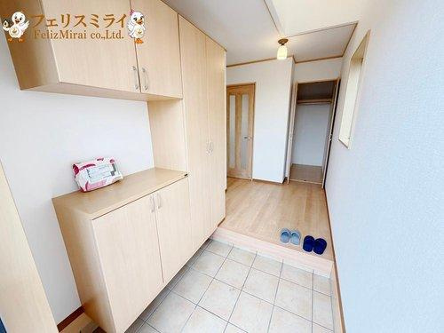 神戸市垂水区舞子坂３丁目の玄関|■現地写真■
広々玄関スペース◎