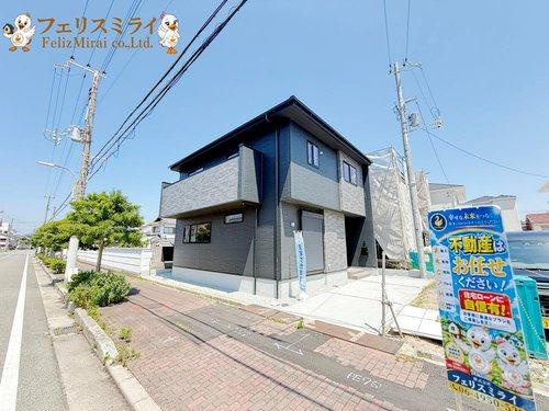 Terrechez　明石市日富美町１期　の前面道路含む現地写真|■現地写真・１号棟■
☆成約特典拡大キャンペーン☆本日ご案内可能♪地元スタッフが対応します♪