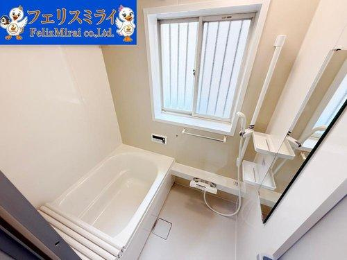 明石市魚住町清水２３９５－１９６の浴室|■現地写真■
浴室暖房乾燥機付き◎